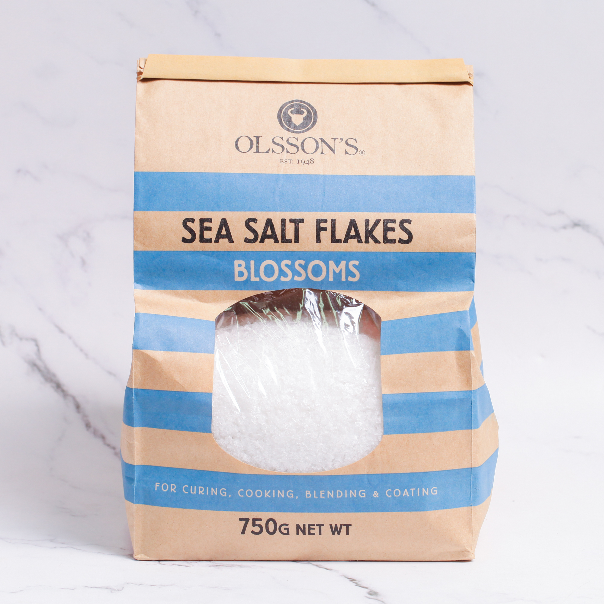 Blossoms Sea Salt Flakes refill bag - Olsson's